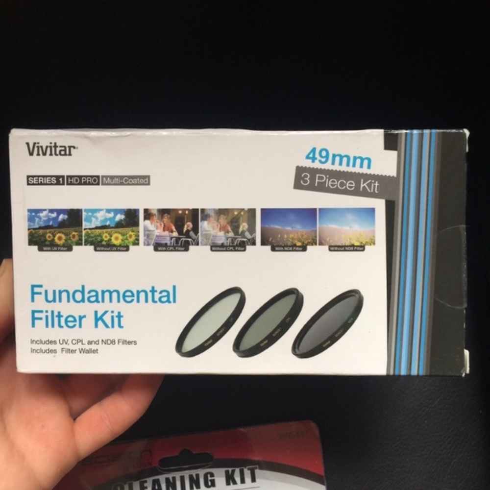 flash, diffuser, cleaning kit, filter kit camera - Picture 2 of 5